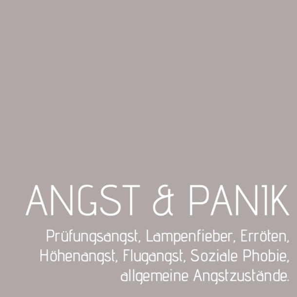 Angst, Panik, Depression, Hypnose, Hamburg, Deutschland