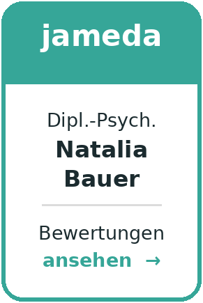 Bewertungen von Dipl.-Psych. Natalia Bauer auf jameda ansehen